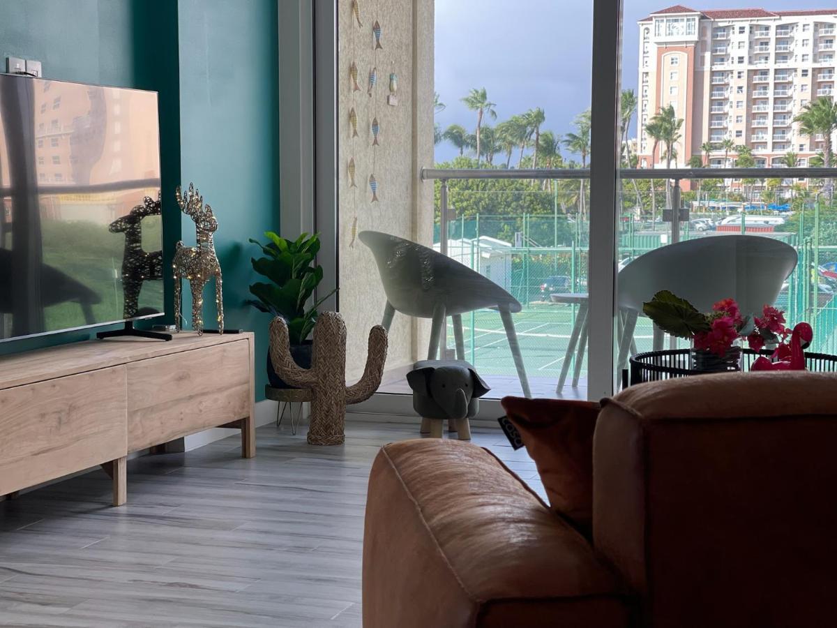 Luxury Ocean view Condo @ Aruba’s Palm Beach Esterno foto