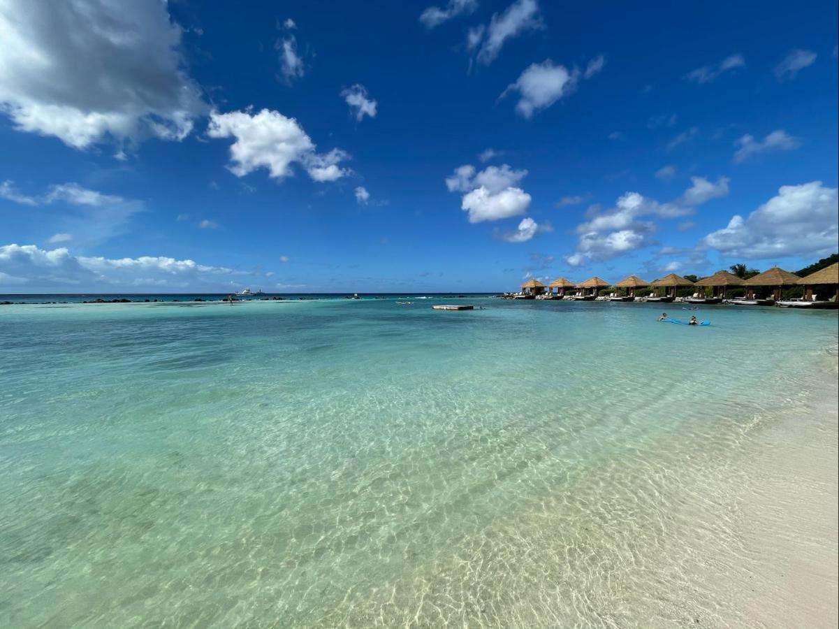 Luxury Ocean view Condo @ Aruba’s Palm Beach Esterno foto